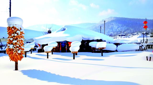 威虎山雪村成冬季旅游热门地