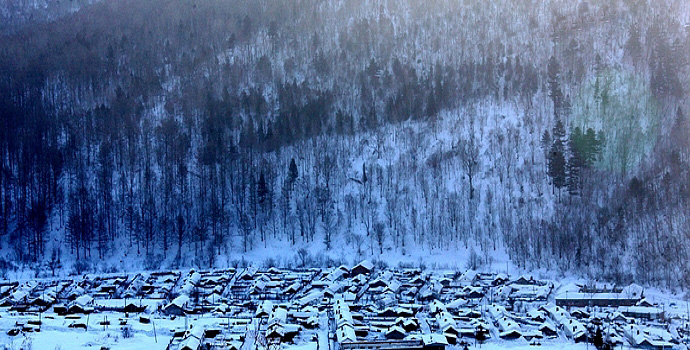 中国威虎山雪村冬季旅游”火“起来